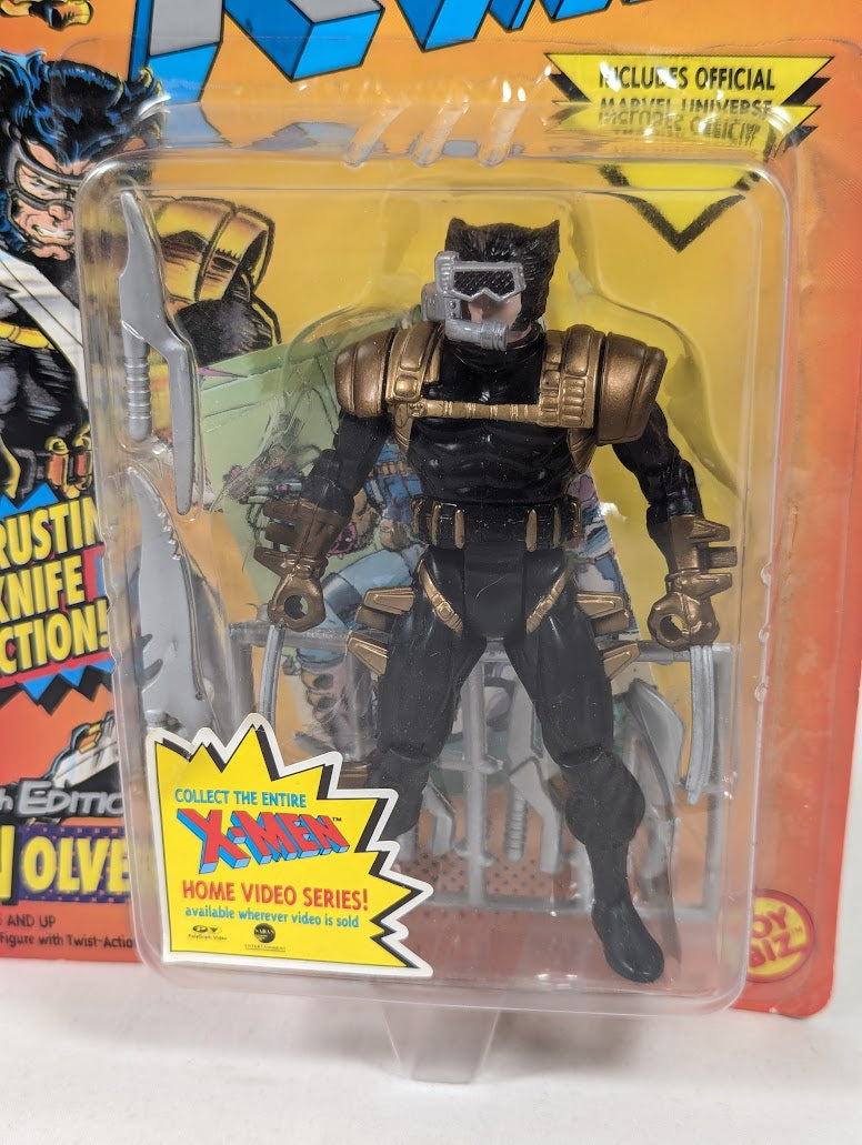 Marvel The Uncanny X-Men Wolverine Thrusting Knife Action (5th Edition) 1993 ToyBiz Action Figure
