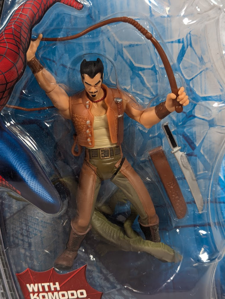 Marvel Spider-Man 3 Kraven Bullwhip Swinging Action 2007 Hasbro Action Figure