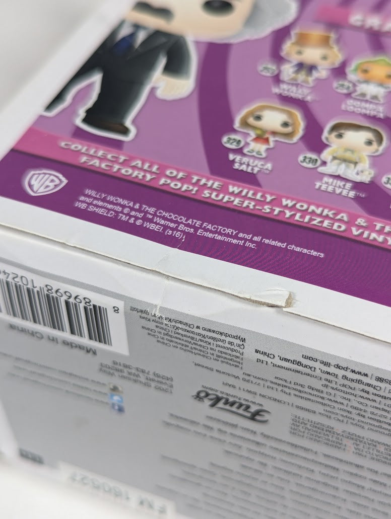 Willy Wonka and the Chocolate Factory Bundle of 3 Funko Pop! Vinyl Figures