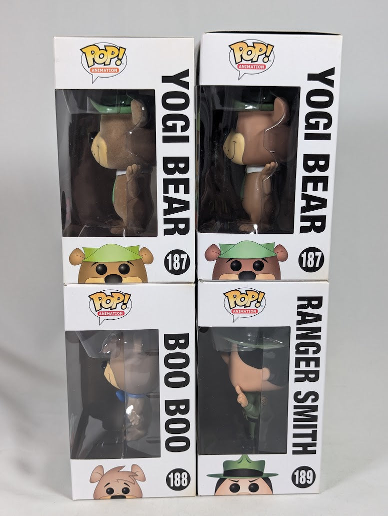Yogi Bear Bundle of 4 Funko Pop! Vinyl Figures