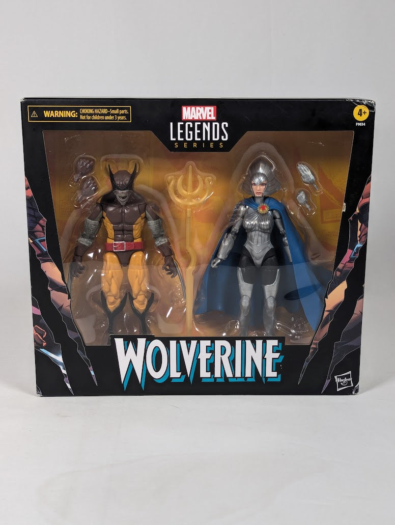 Marvel Legends Wolverine & Lilandra Neramani 2024 Hasbro Action Figure Set