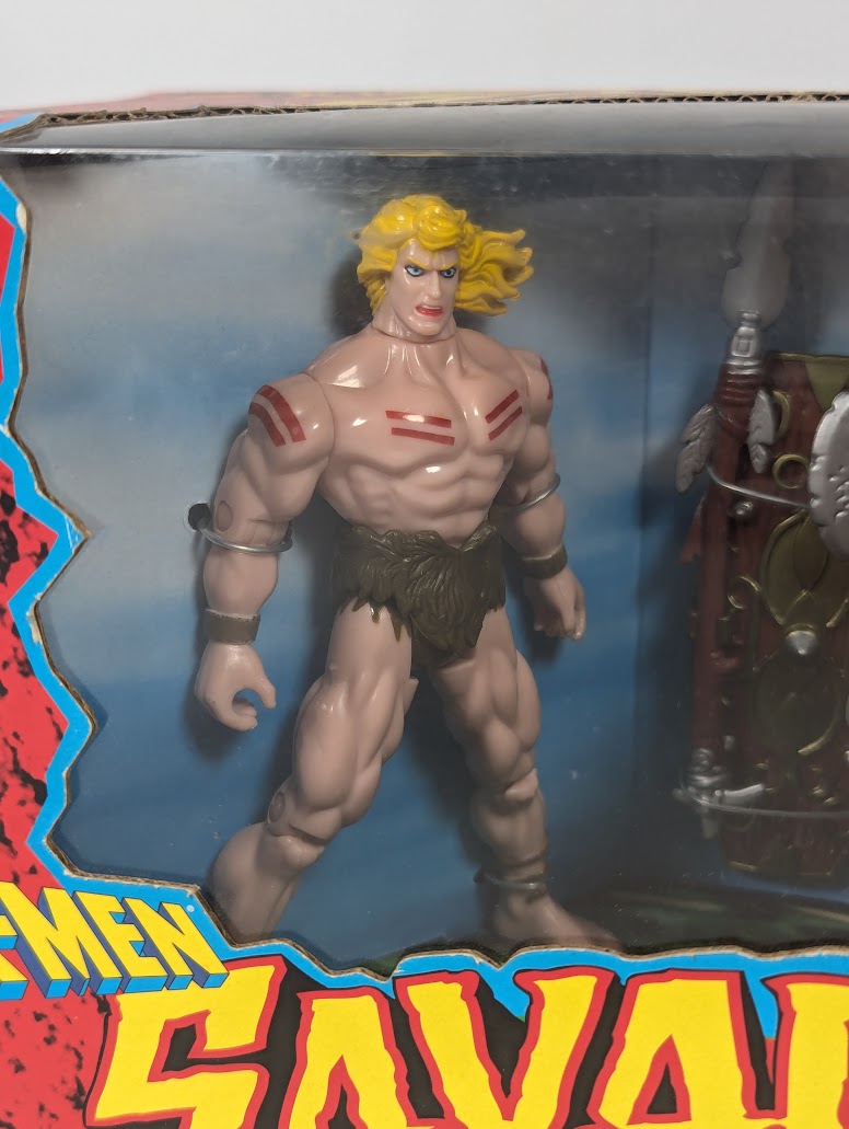 Marvel X-Men Savage Land Ka-Zar & Zabu 1997 ToyBiz Action Figure Set