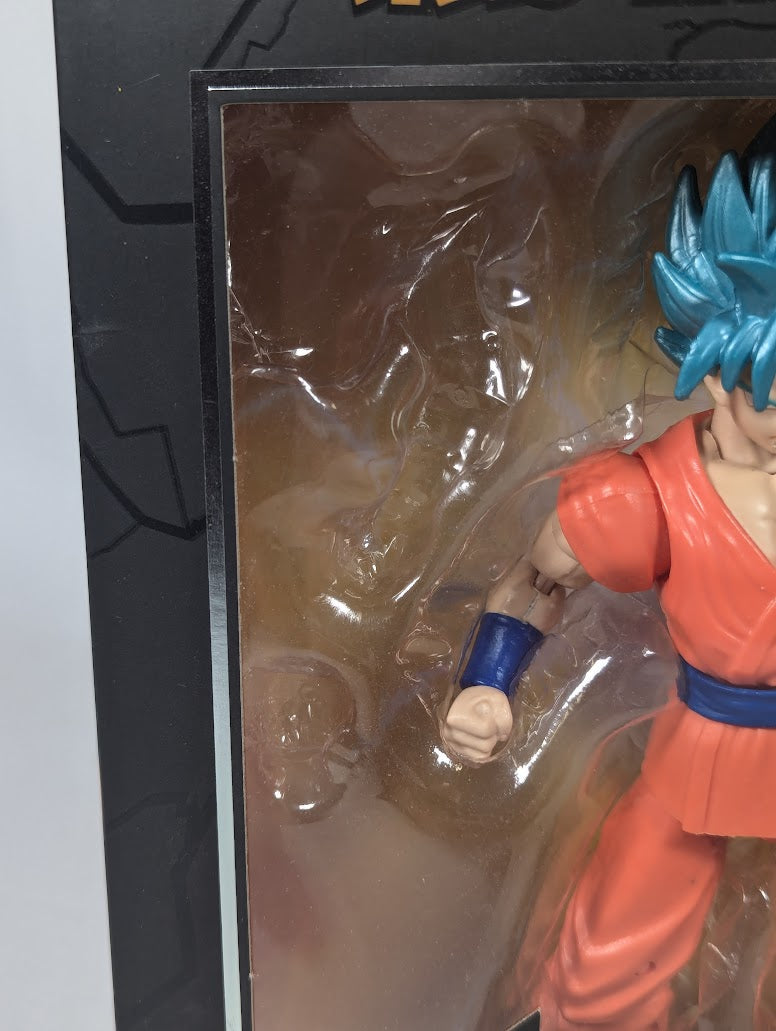 Dragon Ball Super Super Saiyan Blue Goku Dragon Stars Series 2017 Bandai Action Figure (Missing Build a Figure Piece)