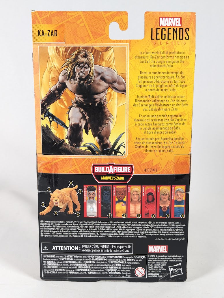 Marvel Legends Ka-Zar 2024 Hasbro Action Figure