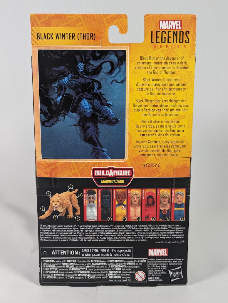 Marvel Legends Black Winter (Thor) 2024 Hasbro Action Figure