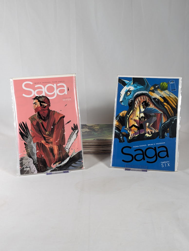 Saga Issues #7 - #26 First Printings Comic Book Bundle