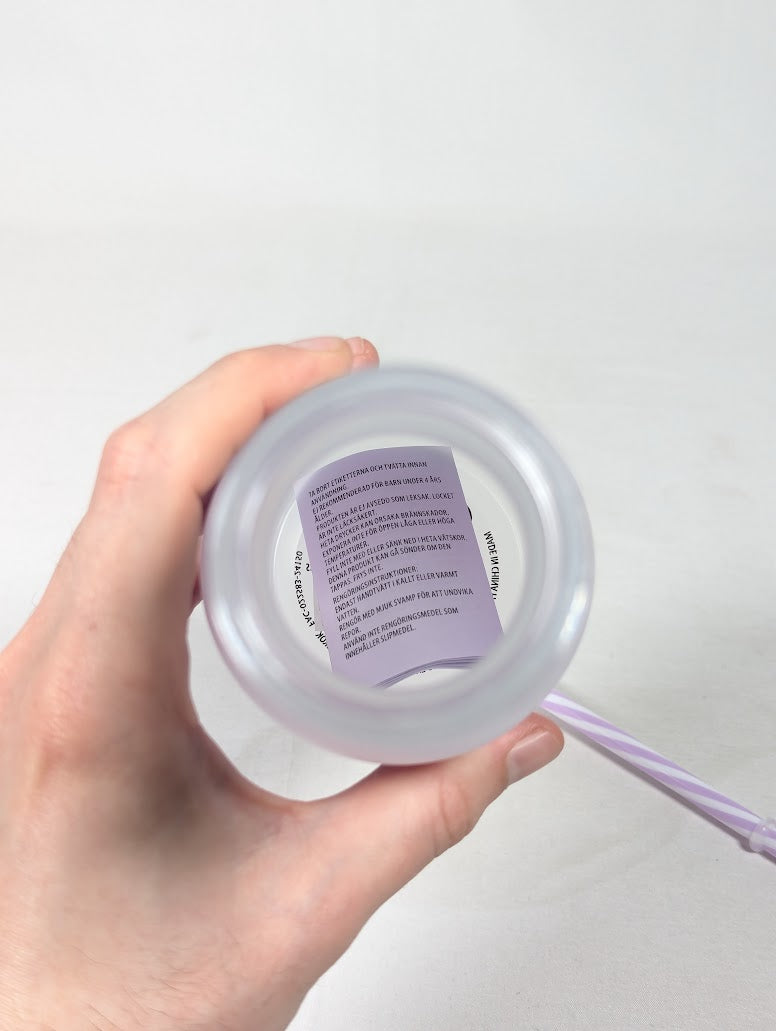 Disney Pixar Up Grape Soda Drink Bottle With Straw (Disney Parks 2024 Exclusive)