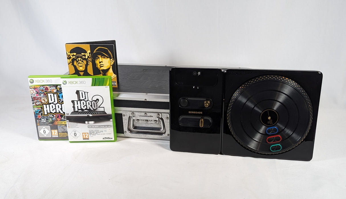 DJ Hero Renegade Collector's Edition Xbox 360 (Complete)