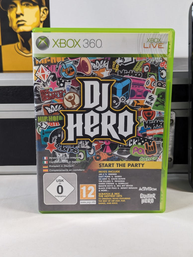 DJ Hero Renegade Collector's Edition Xbox 360 (Complete)