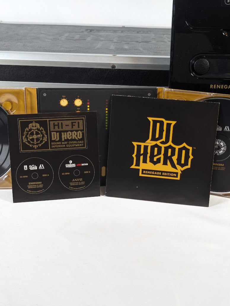 DJ Hero Renegade Collector's Edition Xbox 360 (Complete)