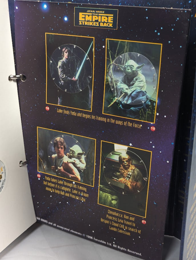 Star Wars Walkers Tazo Collector's Force Pack 1996 Complete With 50 Tazos
