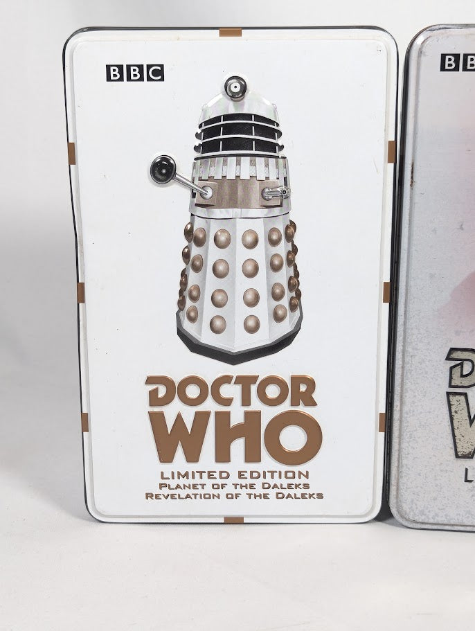 Doctor Who Limited Edition VHS Collectible Tin Box Sets