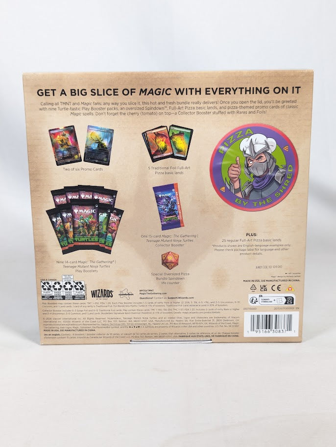 Magic The Gathering Teenage Mutant Ninja Turtles Special Pizza Bundle