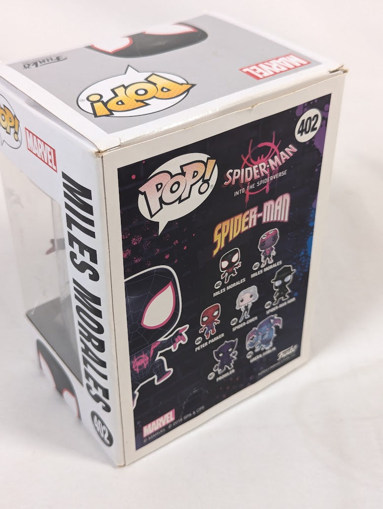 Marvel Spider-Man Into the Spider-Verse Miles Morales Funko Pop! Vinyl Figure #402