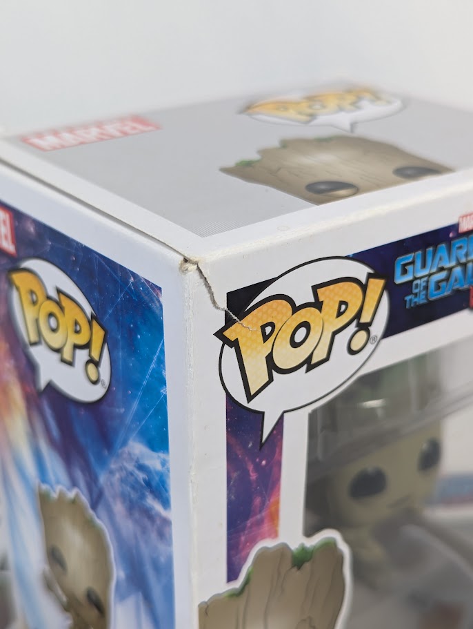 Marvel Guardians of the Galaxy Groot Bundle of 4 Funko Pop! Vinyl Figures
