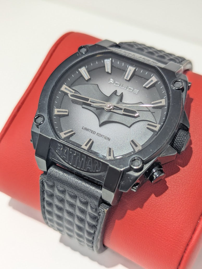 Batman x Police Forever Batman Black Edition Watch 1 of 10,000 Limited Edition