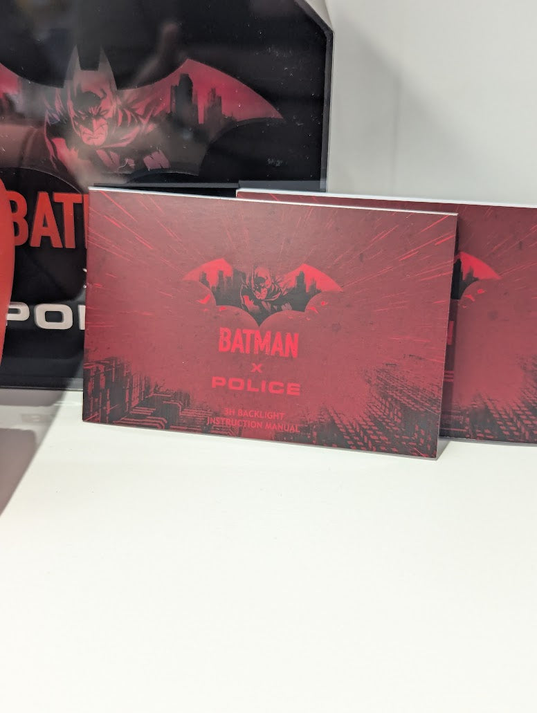 Batman x Police Forever Batman Black Edition Watch 1 of 10,000 Limited Edition