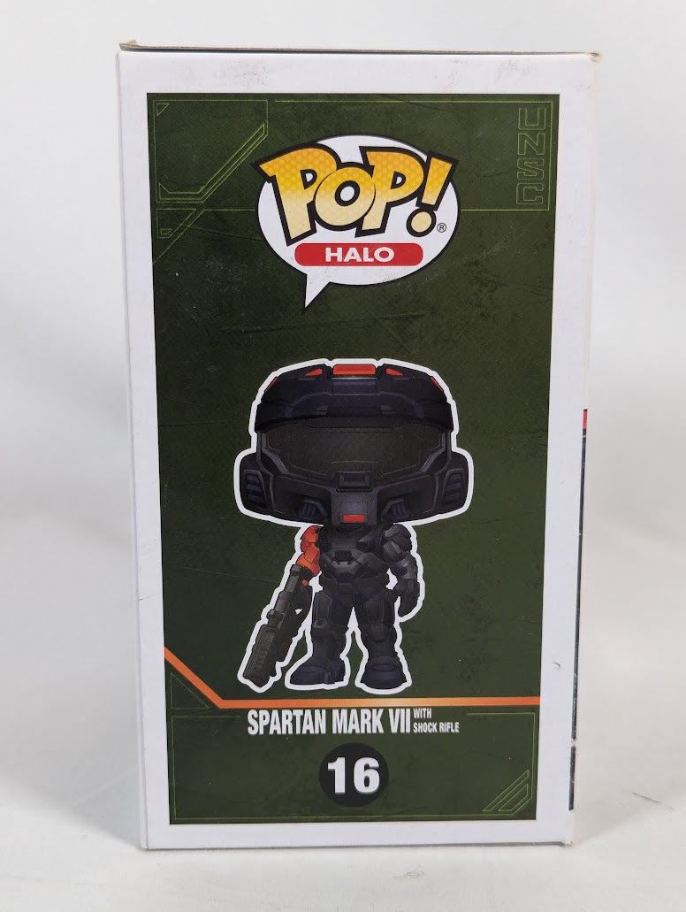 Halo Spartan Mark VII With Shock Rifle (Special Edition) Funko Pop! Vinyl Figure #16