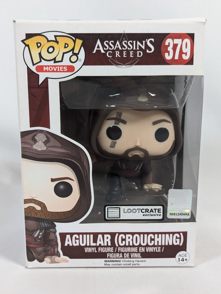 Assassin's Creed Aguilar (Crouching) (Loot Crate Exclusive) Funko Pop! Vinyl Figure #379
