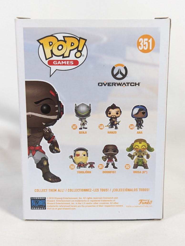 Overwatch Doomfist Funko Pop! Vinyl Figure #351