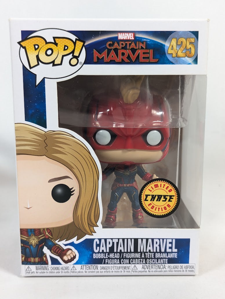 Marvel Captain Marvel (Chase) Funko Pop! Vinyl Figure #425
