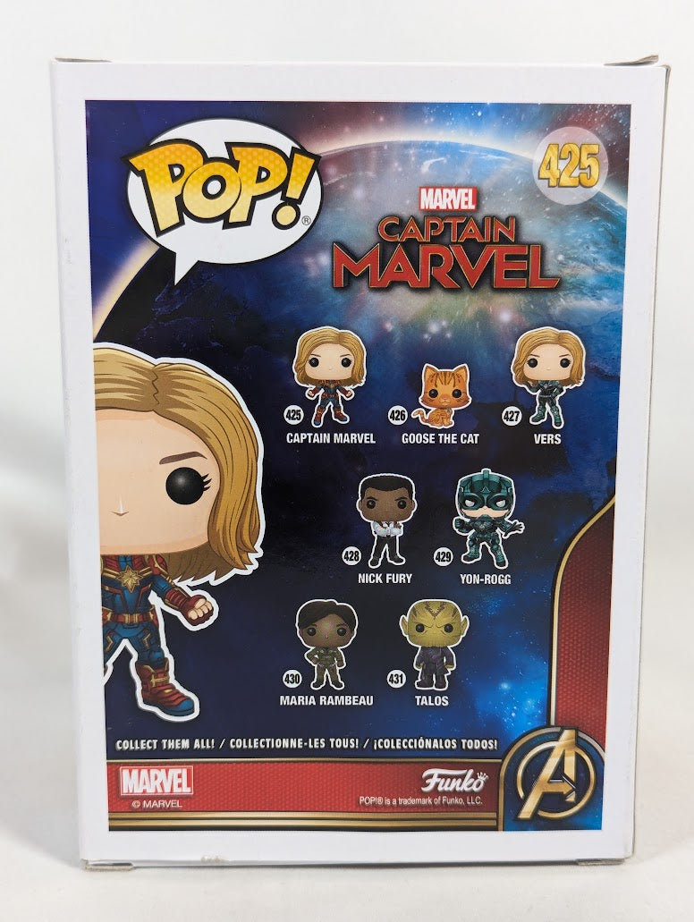 Marvel Captain Marvel (Chase) Funko Pop! Vinyl Figure #425