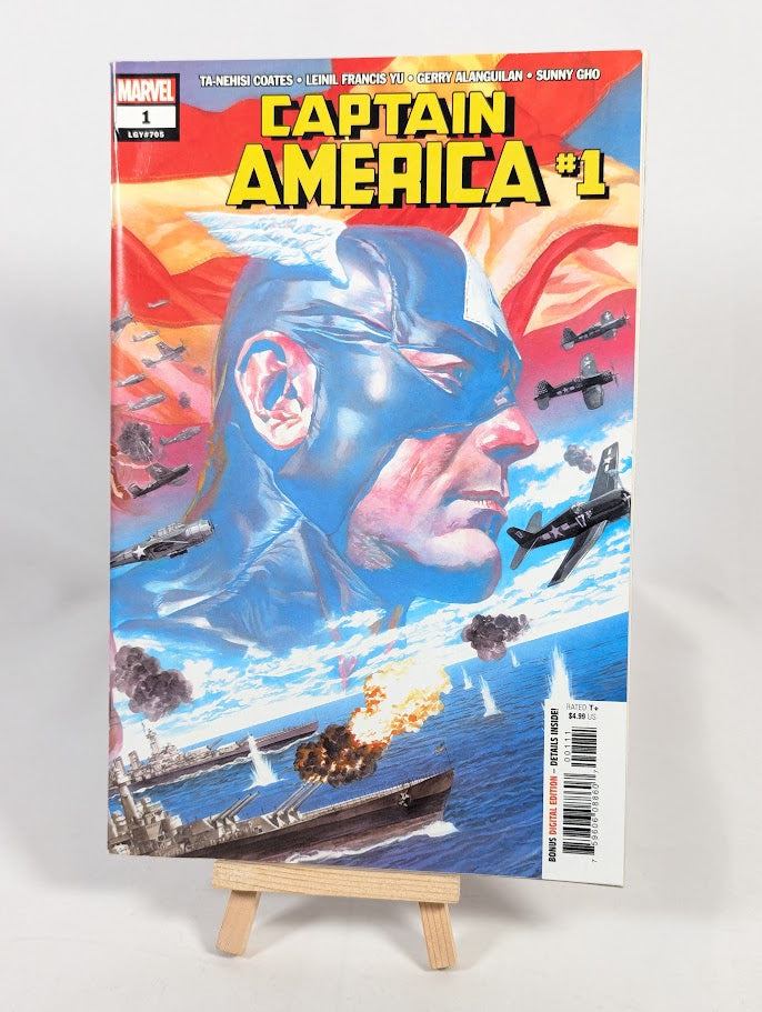 Marvel Captain America #1 Alex Ross Cover 2018 Comic Book
