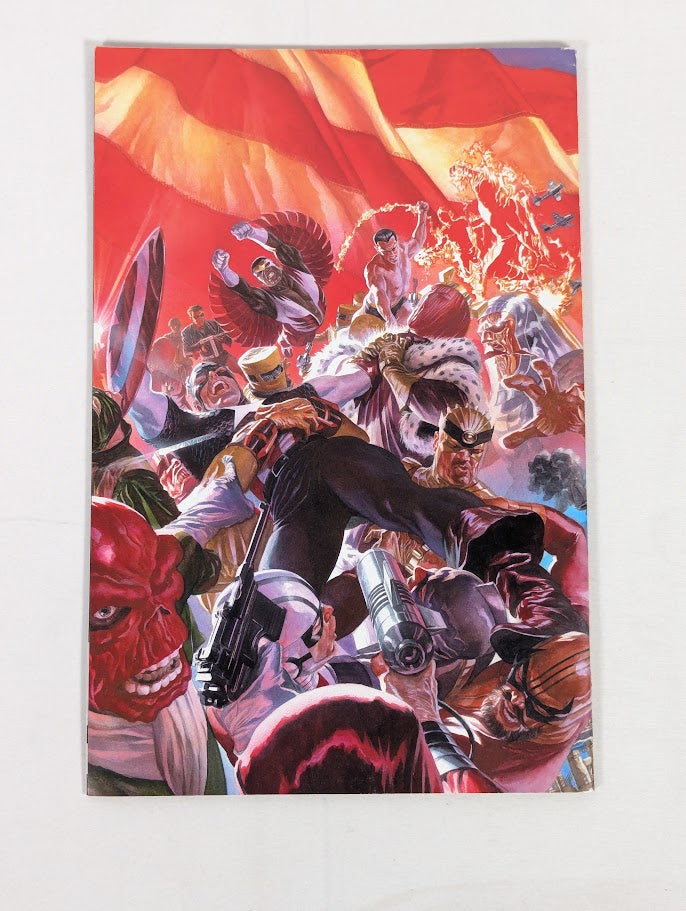 Marvel Captain America #1 Alex Ross Cover 2018 Comic Book