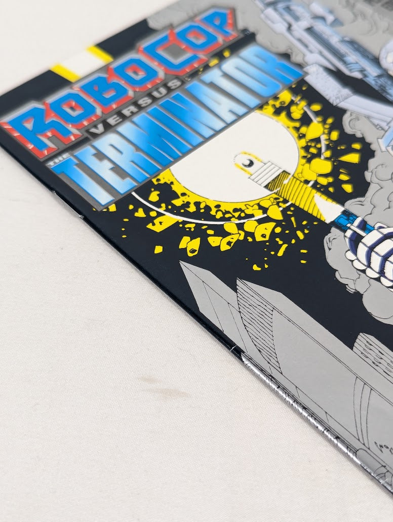 Robocop Versus The Terminator #1 Platinum Edition 1992 Comic Book