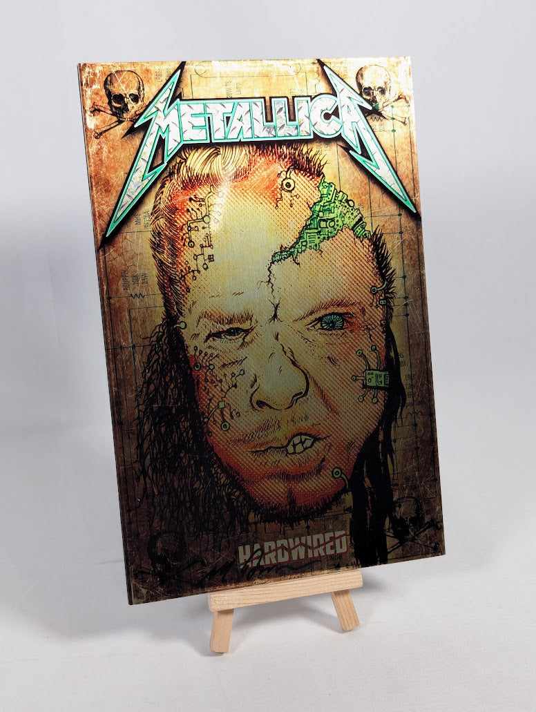 Rock & Roll Biographies Metallica Cover B Mark Devito Gold Foil 2017 Comic Book