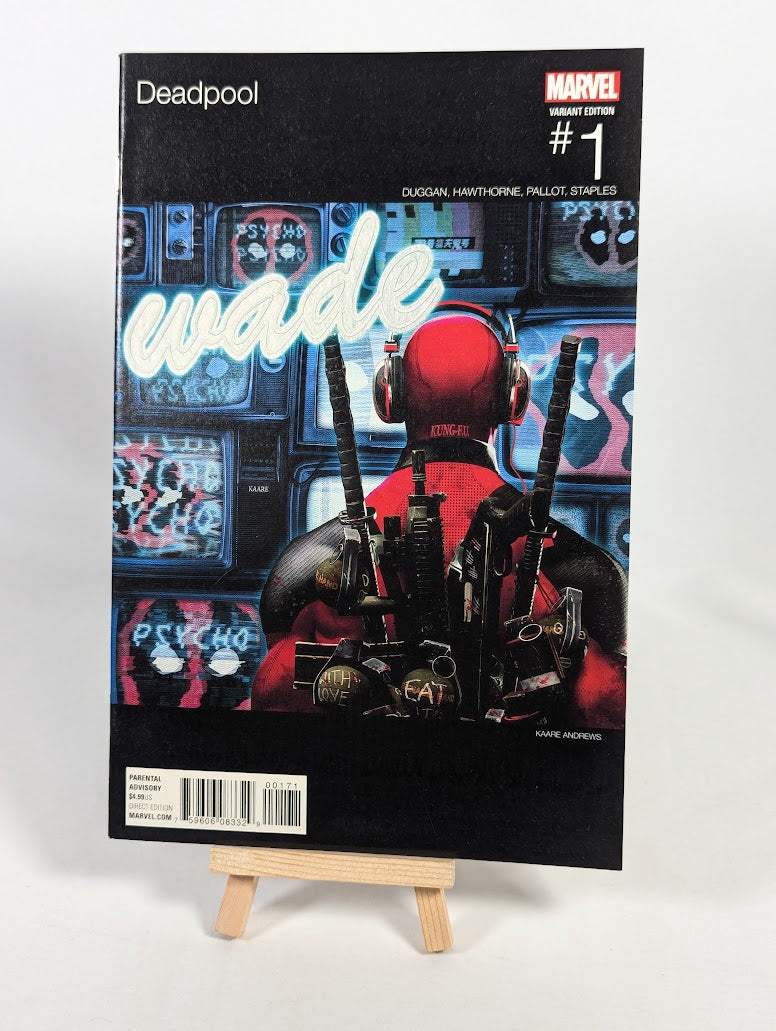Marvel Deadpool #1 Kaare Andrews Hip-Hop Variant 2015 Comic Book