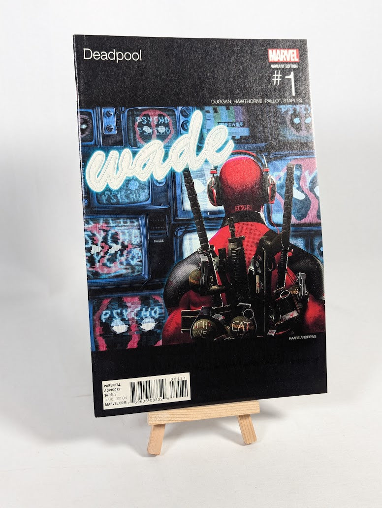 Marvel Deadpool #1 Kaare Andrews Hip-Hop Variant 2015 Comic Book