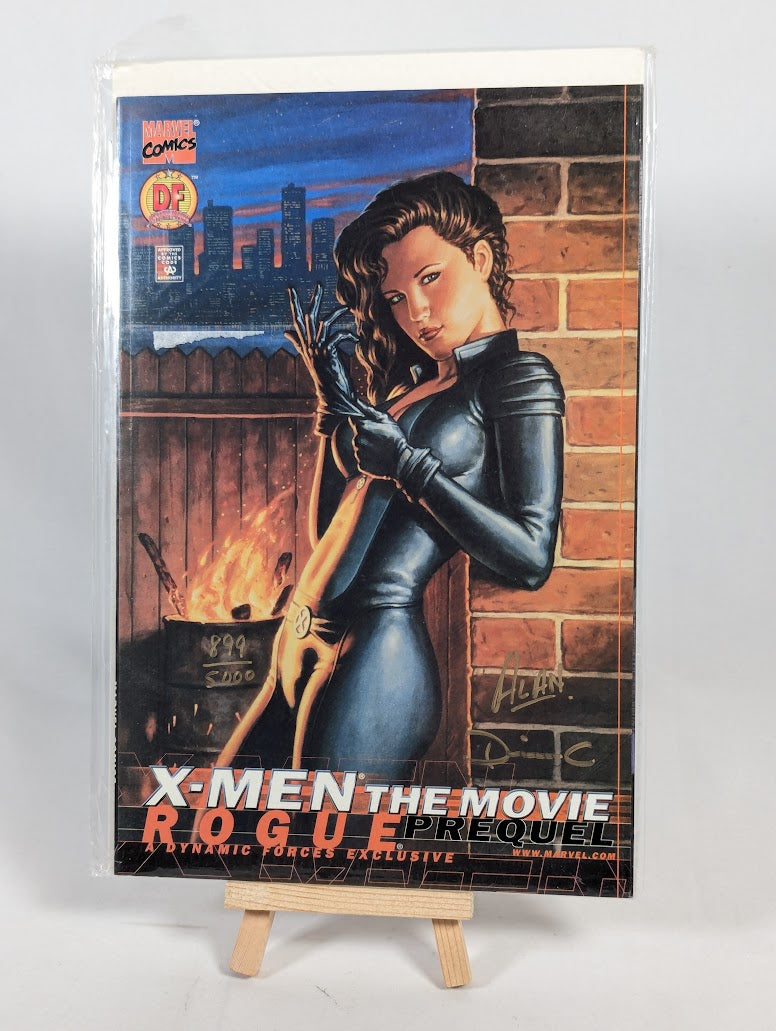 Marvel X-Men The Movie Prequel Rogue Dynamic Forces Variant 2000 Comic Book (Signed by Dorian & Alan Evans) (With CoA)