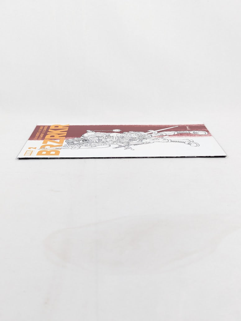 BRZRKR #2 Rafael Grampa Red Stripe Sketch Secret Variant Cover 2021 Comic Book