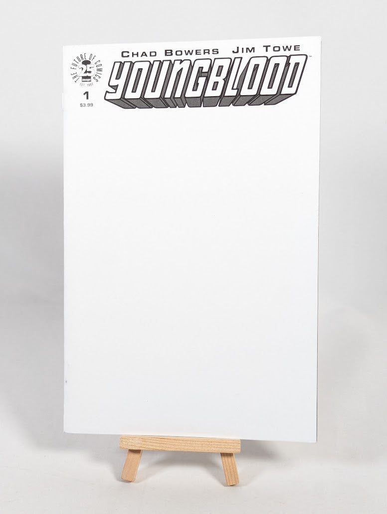 Youngblood #1 Cover G Blank Sketch Variant 2017 Comic Book