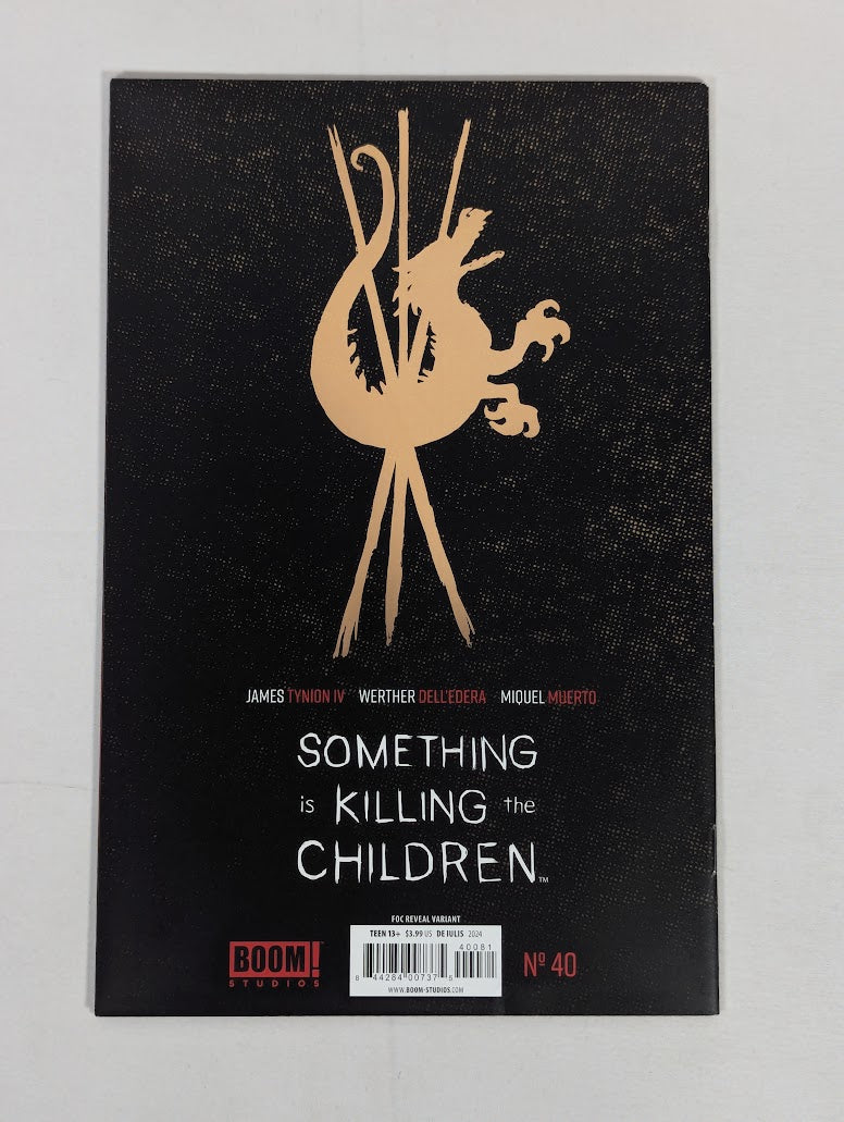 Something is Killing the Children #40 Cover H Mattia De Lulis Virgin Variant 2024 Comic Book