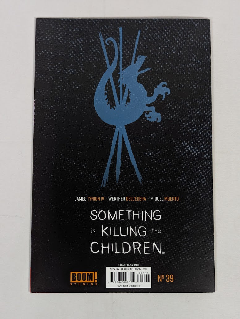 Something is Killing the Children #39 Werther Dell'Edera Cover C Gold Foil Variant 2024 Comic Book