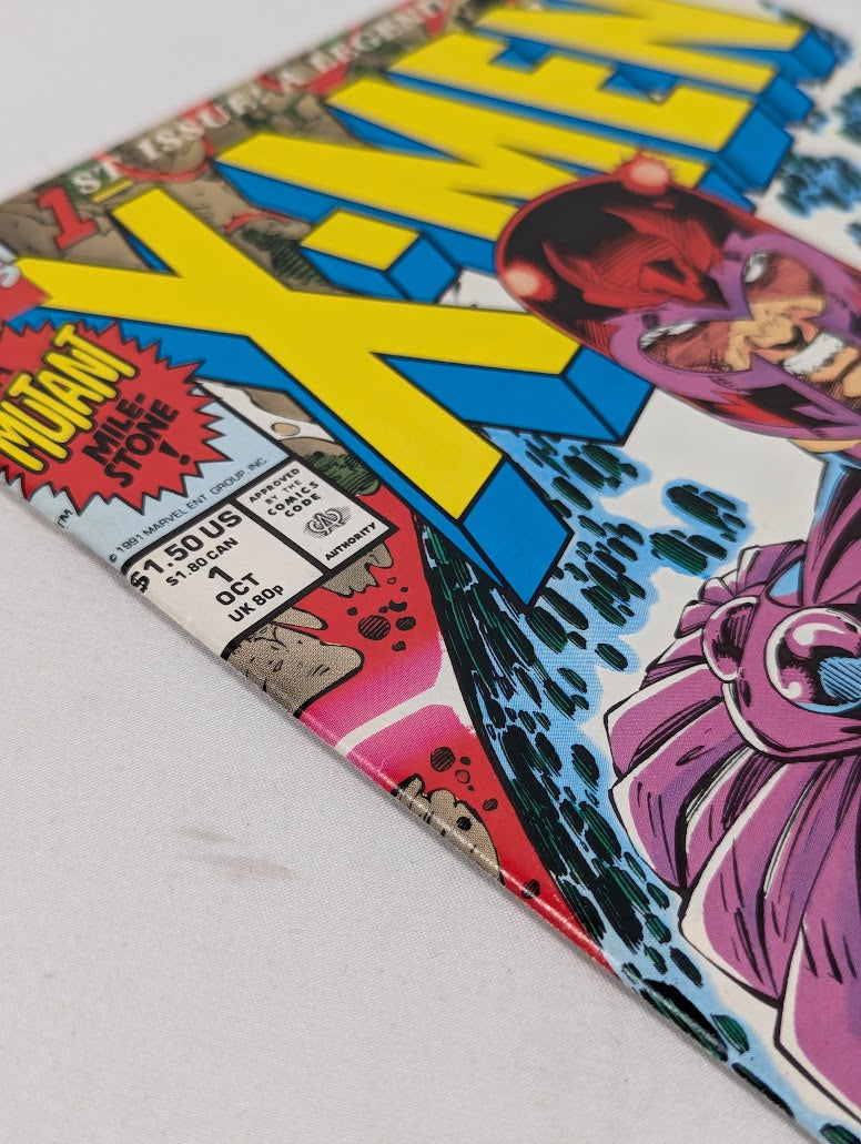 Marvel X-Men #1 Cover B & D Jim Lee 1991 Comic Book Bundle