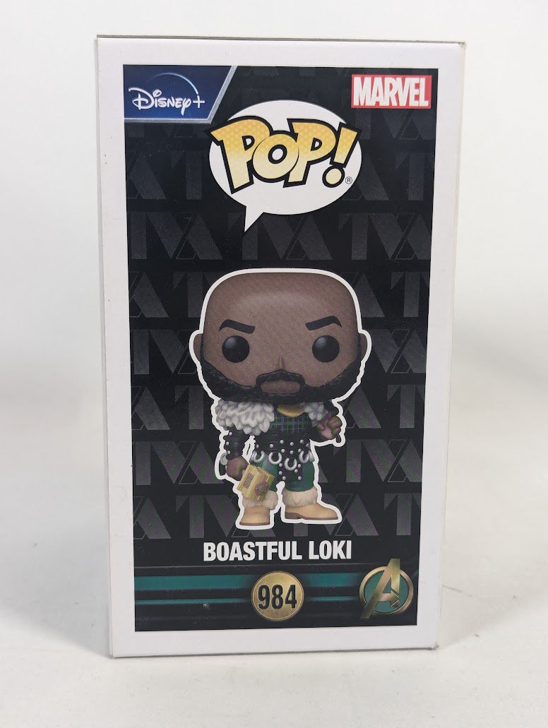 Marvel Loki Boastful Loki (2022 Wondrous Convention) Funko Pop! Vinyl Figure #984