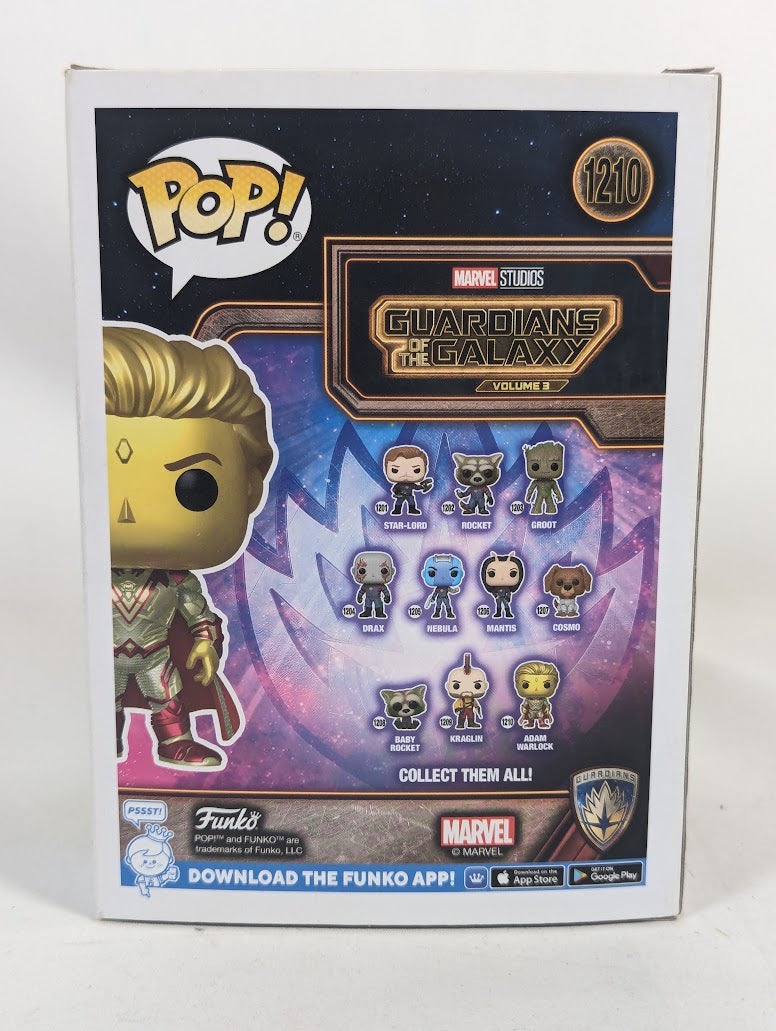 Marvel Guardians of the Galaxy Volume 3 Adam Warlock Funko Pop! Vinyl Figure #1210