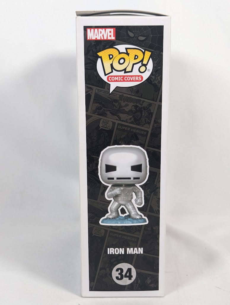 Marvel Iron Man Funko Pop! Comic Covers Vinyl Figure #34