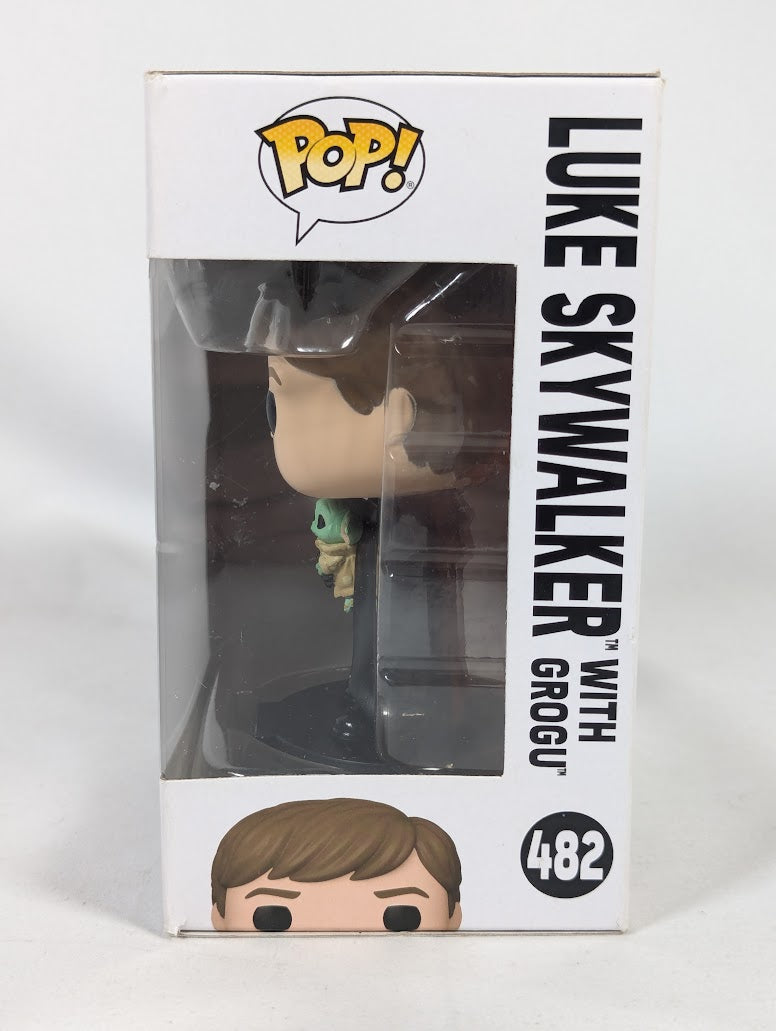 Star Wars Luke Skywalker With Grogu Funko Pop! Vinyl Figure #482