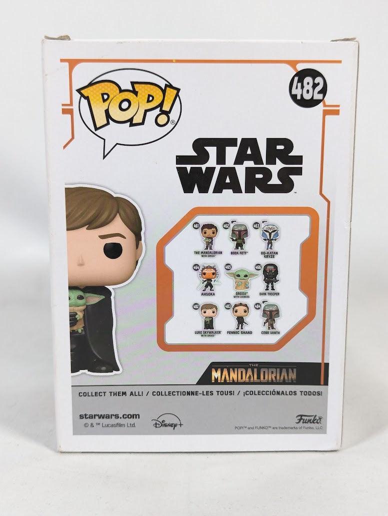 Star Wars Luke Skywalker With Grogu Funko Pop! Vinyl Figure #482