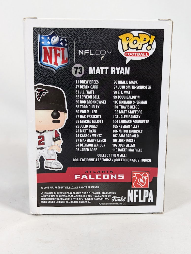 NFL Atlanta Falcons Matt Ryan Funko Pop! Vinyl Figure #73