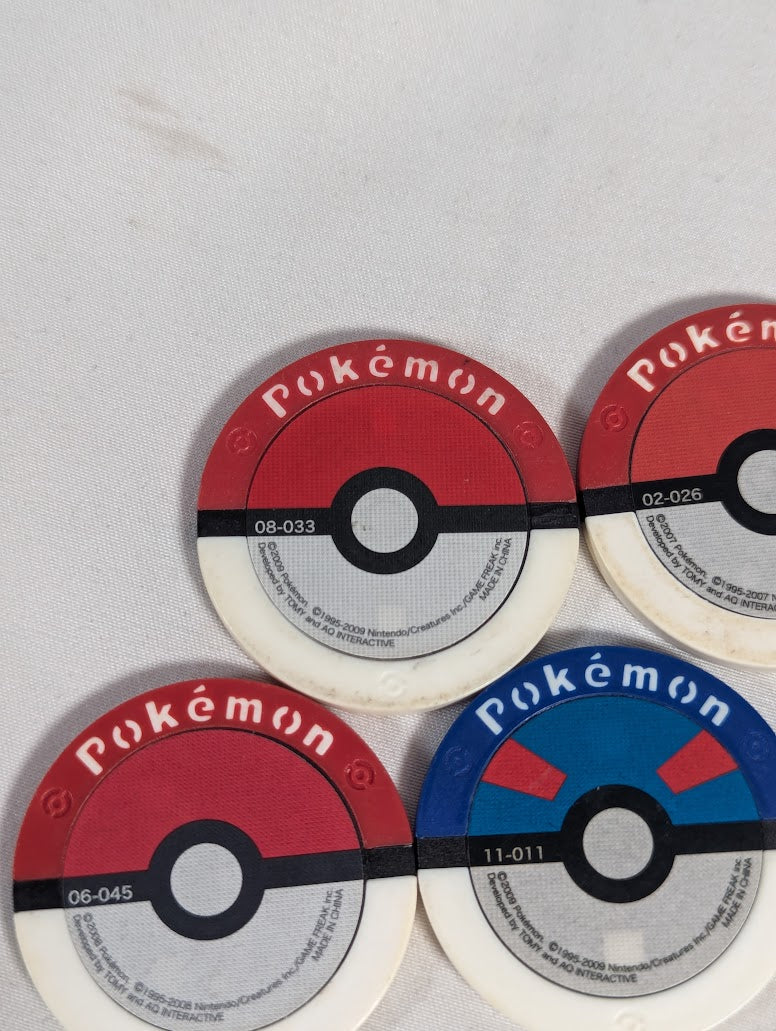 Pokemon Battrio Japanese Arcade Game Bundle of 5 Coins