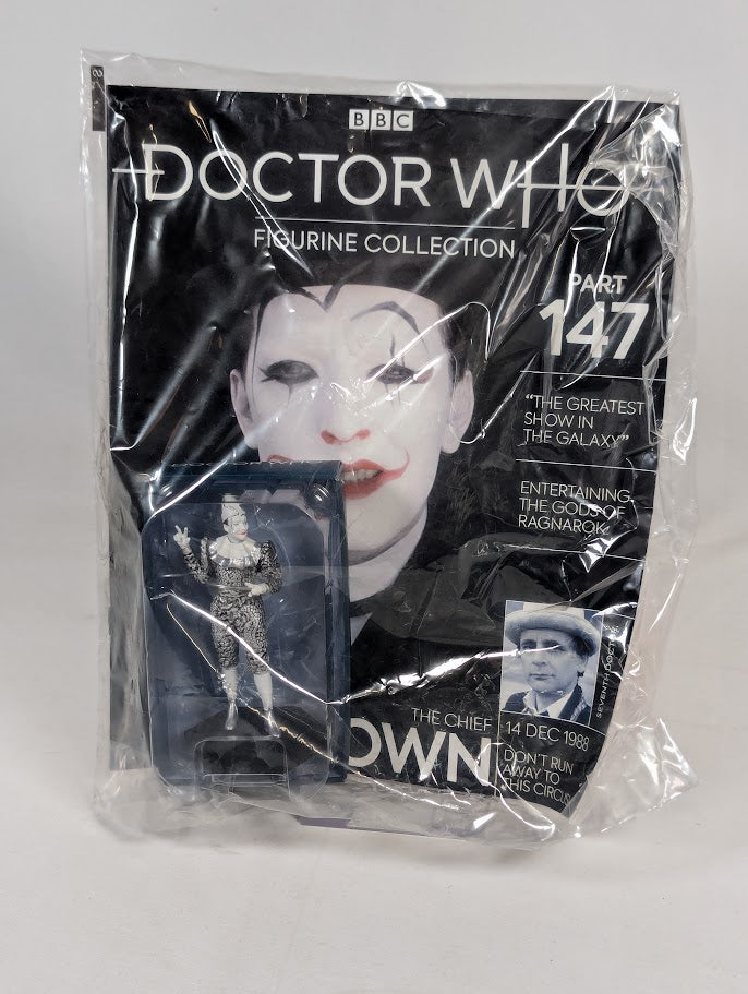 Doctor Who Figurine Collection Issue 147 The Chief Clown Eaglemoss Figure With Magazine