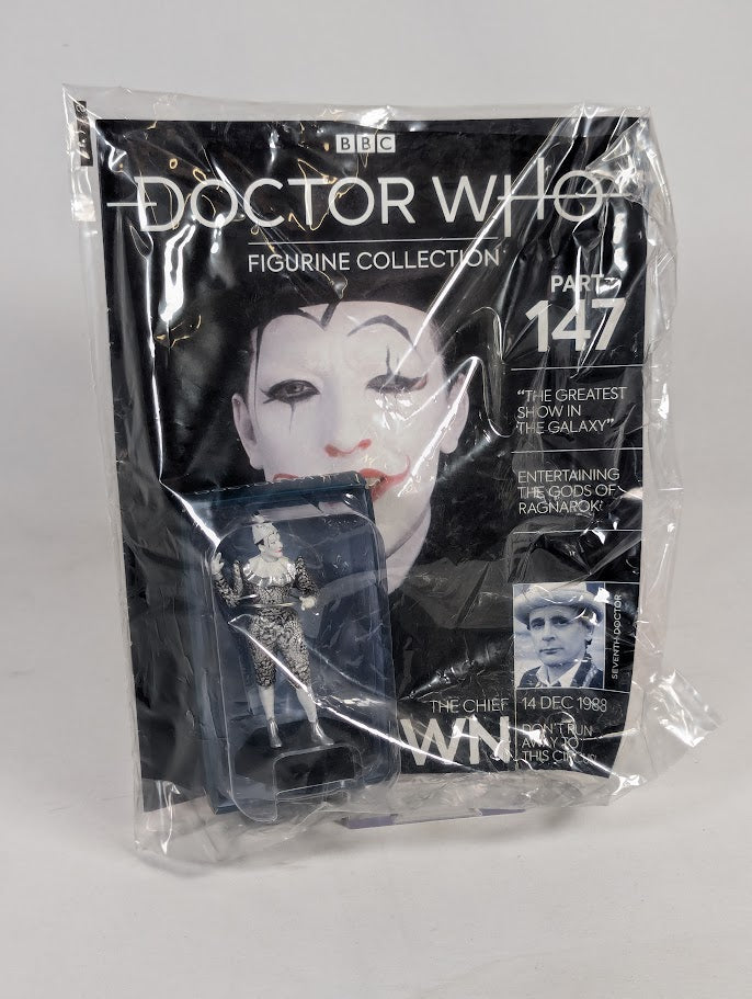 Doctor Who Figurine Collection Issue 147 The Chief Clown Eaglemoss Figure With Magazine