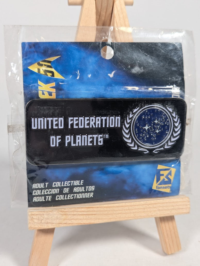 Star Trek 50th Anniversary United Federation of Planets Fansets Pin Badge