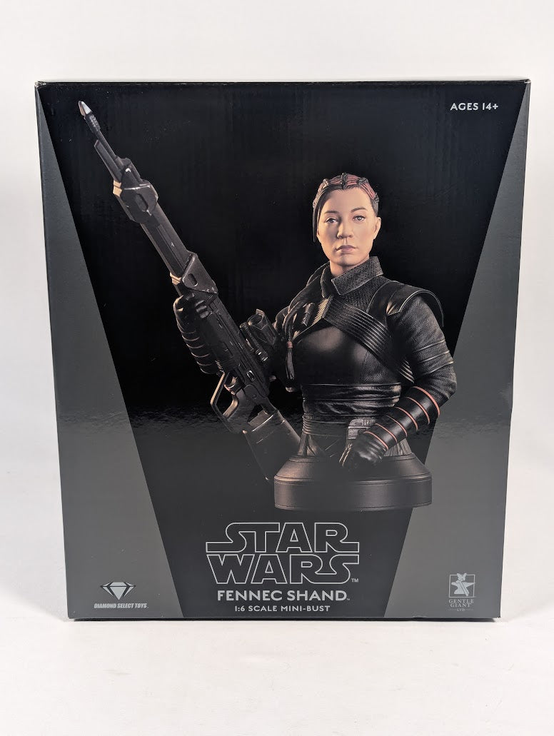 Star Wars The Mandalorian Fennec Shand 1/6 Scale 7" Gentle Giant Mini Bust (Limited Edition 701/3000)