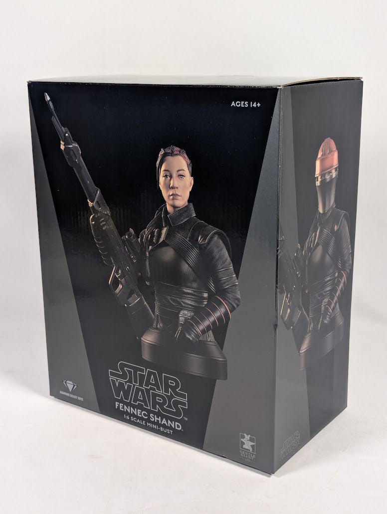 Star Wars The Mandalorian Fennec Shand 1/6 Scale 7" Gentle Giant Mini Bust (Limited Edition 701/3000)